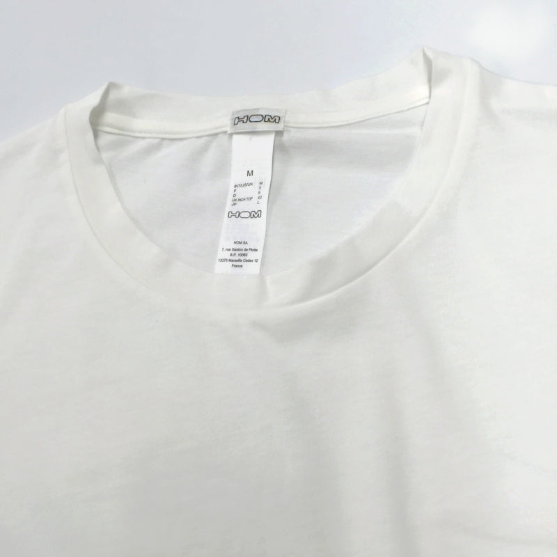 HOM CREW NECK Tシャツ 401330-0004-01,401330-0003-06 (HMR521300-01/06)