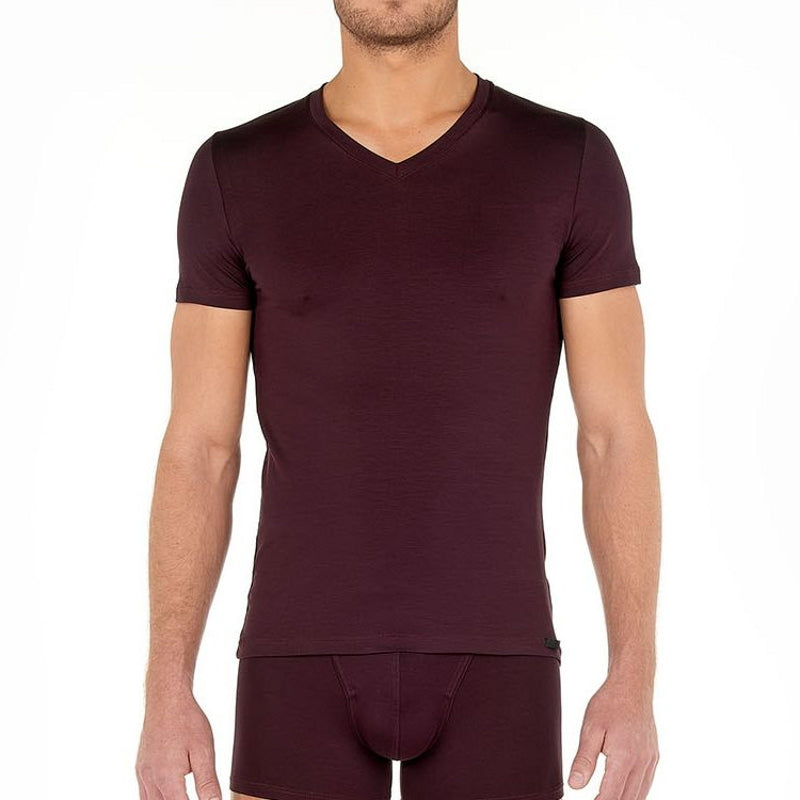 HOM V NECK Tシャツ 402466-00ZQ (HMU522466-21)