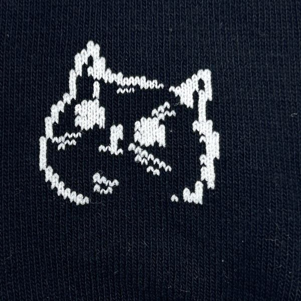 PAUL & JOE アメリブキャットフェイス柄ソックス くるぶし丈(PJM643026)