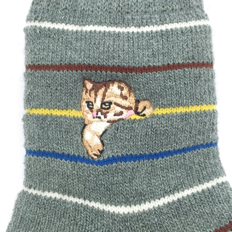 PAUL & JOE ルームソックス ヌネット刺繍 (PJM433017)
