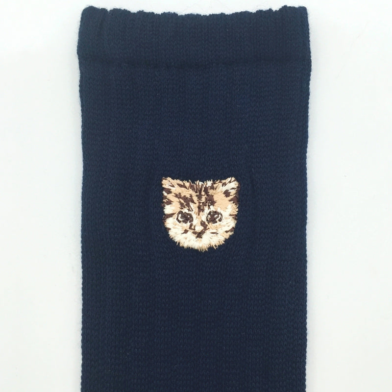 PAUL & JOE クルー丈ヌネット刺繍 靴下(PJM634002)