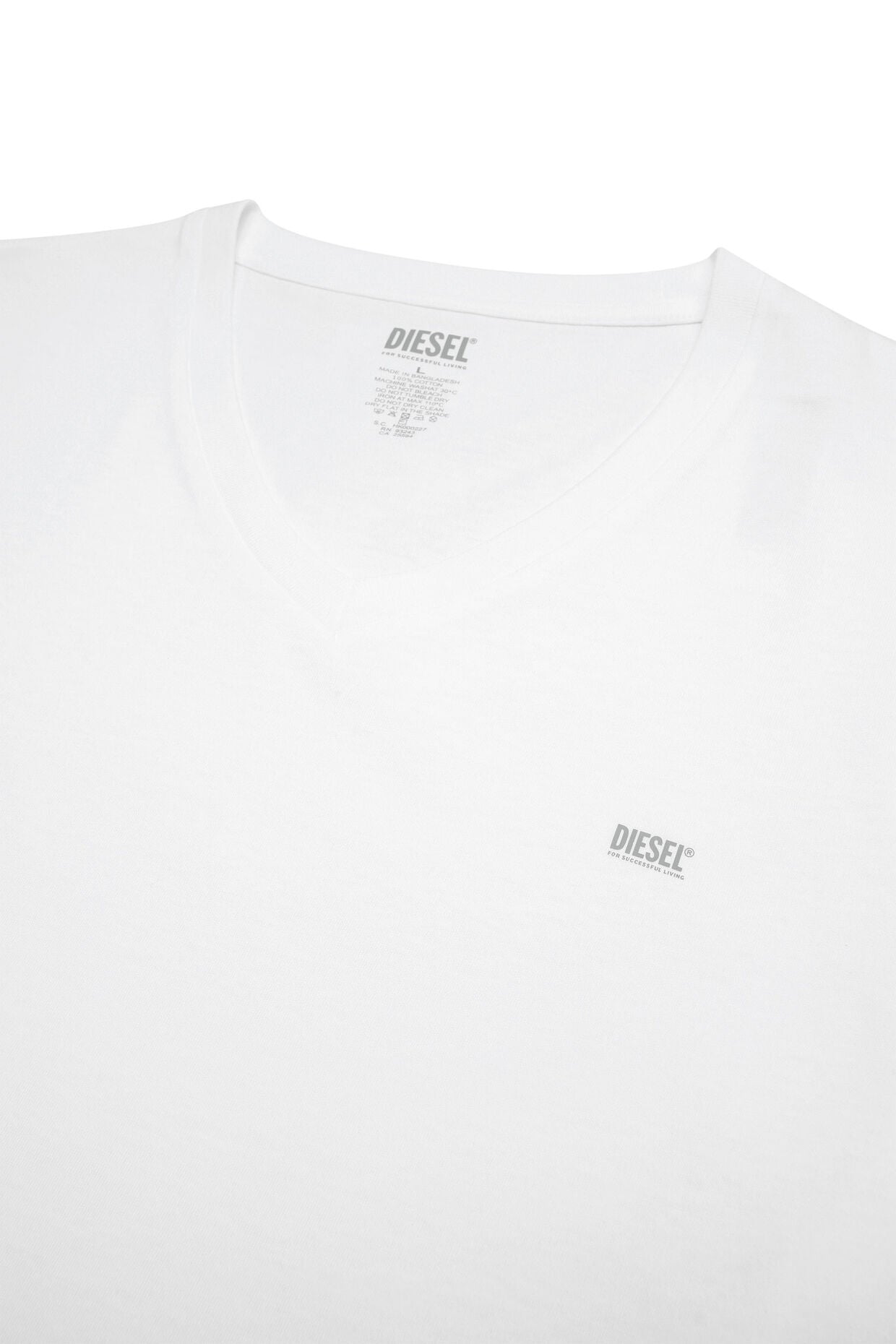 VネックTシャツ2枚組 2COLOURS(DEU625020)