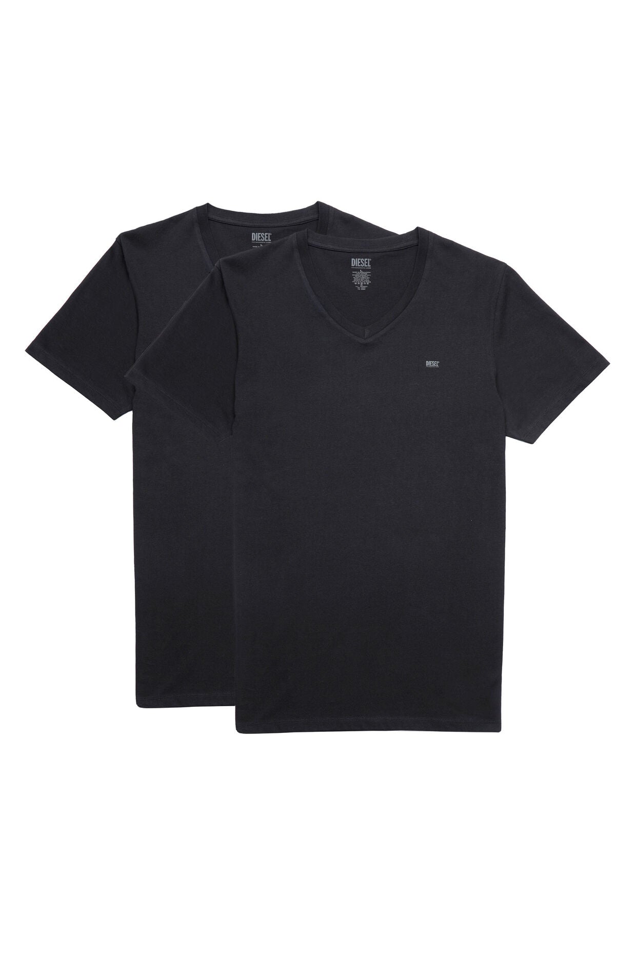 VネックTシャツ2枚組 2COLOURS(DEU625020)