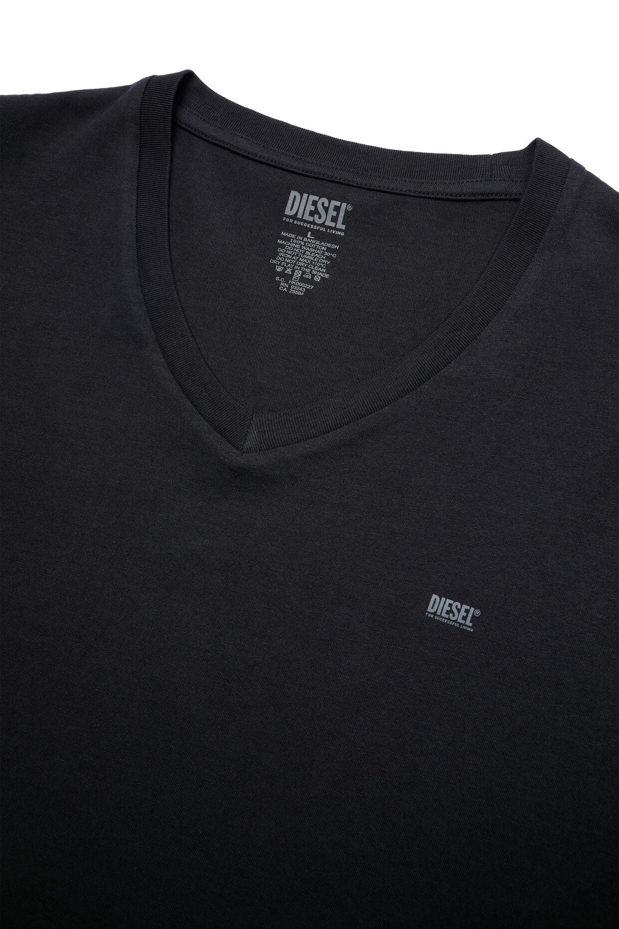 VネックTシャツ2枚組 2COLOURS(DEU625020)