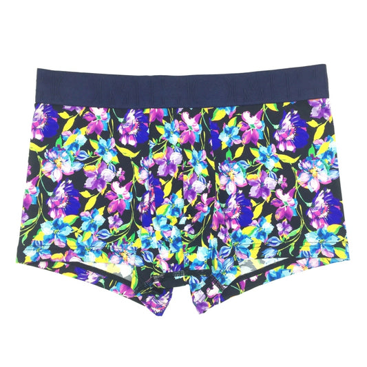 【SALE】ナイロンボクサーブリーフ 華柄 402364-P023 (HMB712364-60)