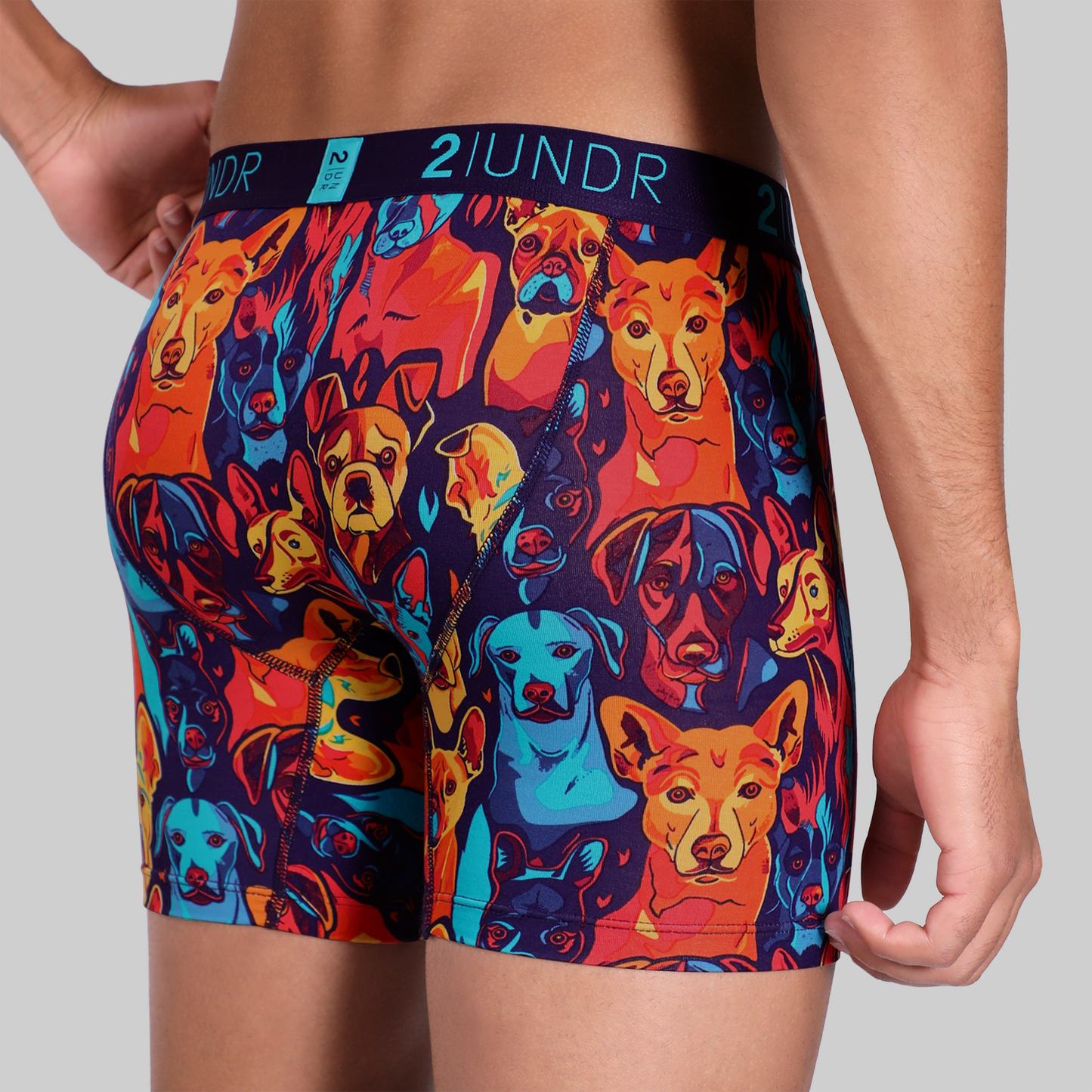 【2UNDR】 SWING SHIFT BOXER BRIEFS プリント (TUB75B601-20)