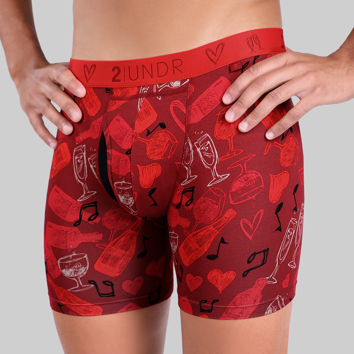 【2UNDR】 SWING SHIFT BOXER BRIEFS プリント(TUB66B601-20)
