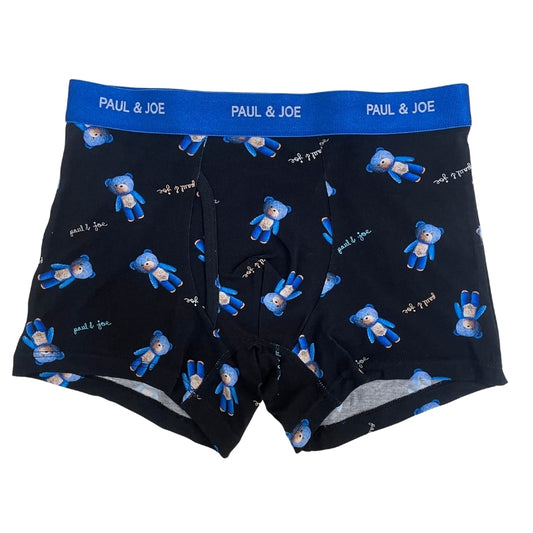 PAUL&JOE 綿レーヨンベア天ブルーベア柄プリント (PJB665078)