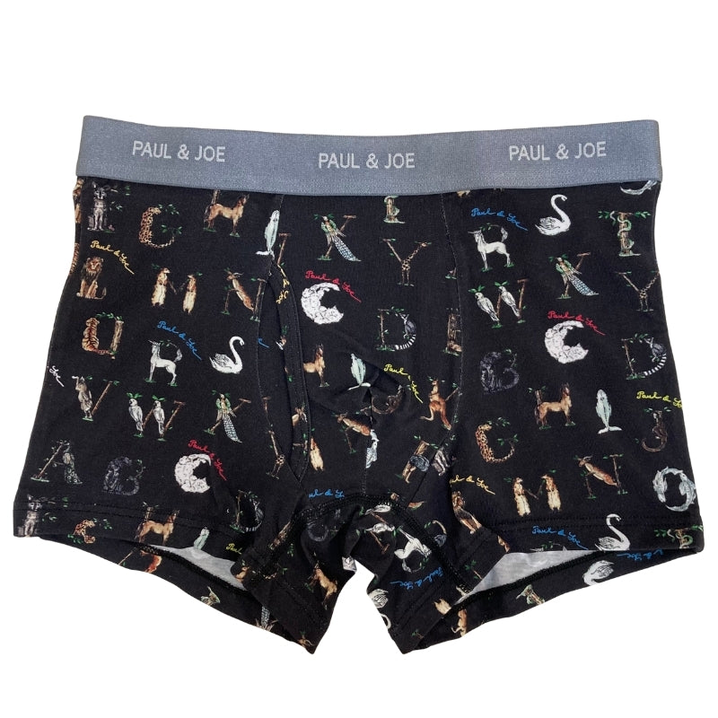 PAUL＆JOE　綿レーヨン天アルファベット動物柄PT　（PJB665080）