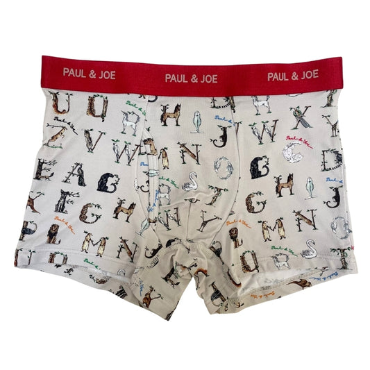 PAUL＆JOE　綿レーヨン天アルファベット動物柄PT　（PJB665080）
