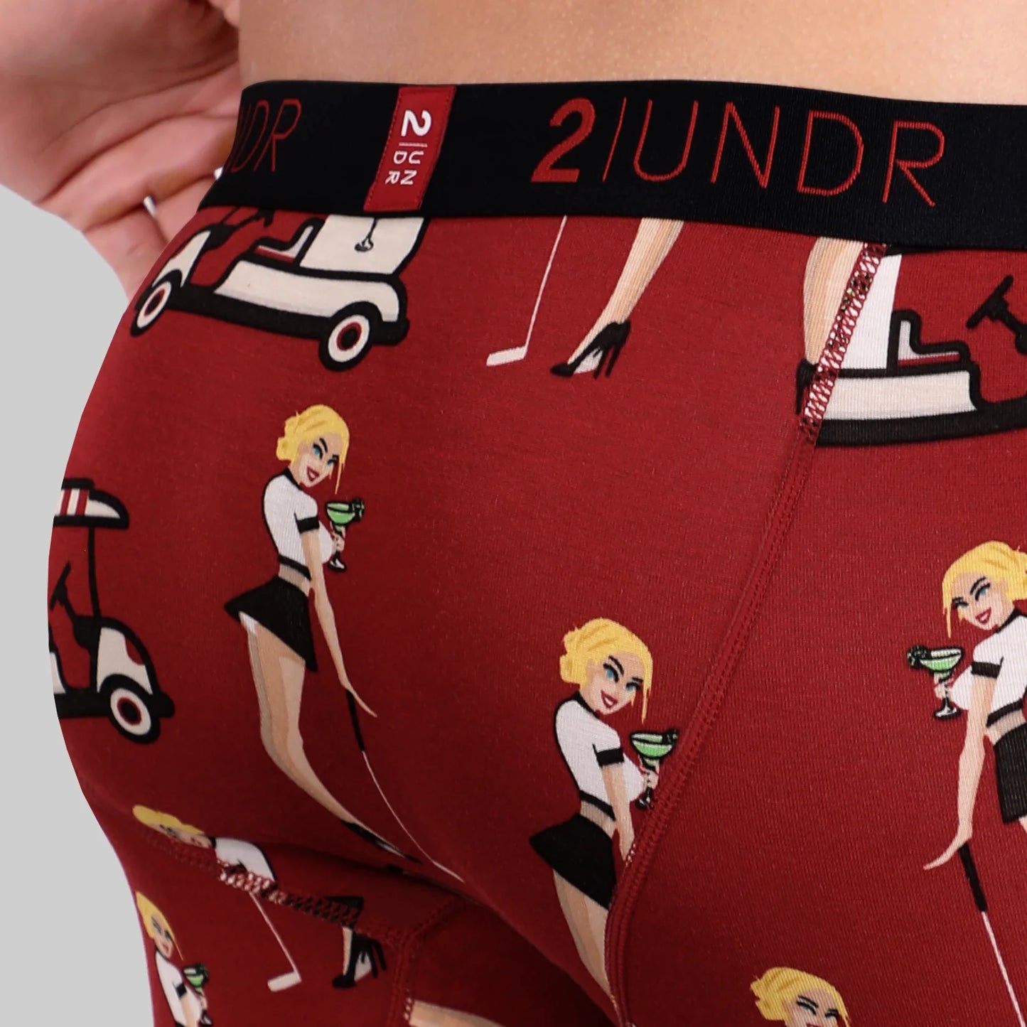 【2UNDR】 SWING SHIFT TRUNK プリント (TUB66T301-21)
