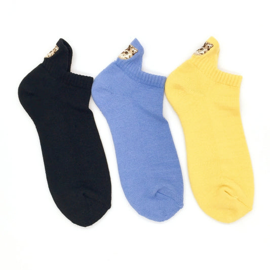 PAUL & JOE アンクル丈ヌネット刺繍 靴下(PJM632008)